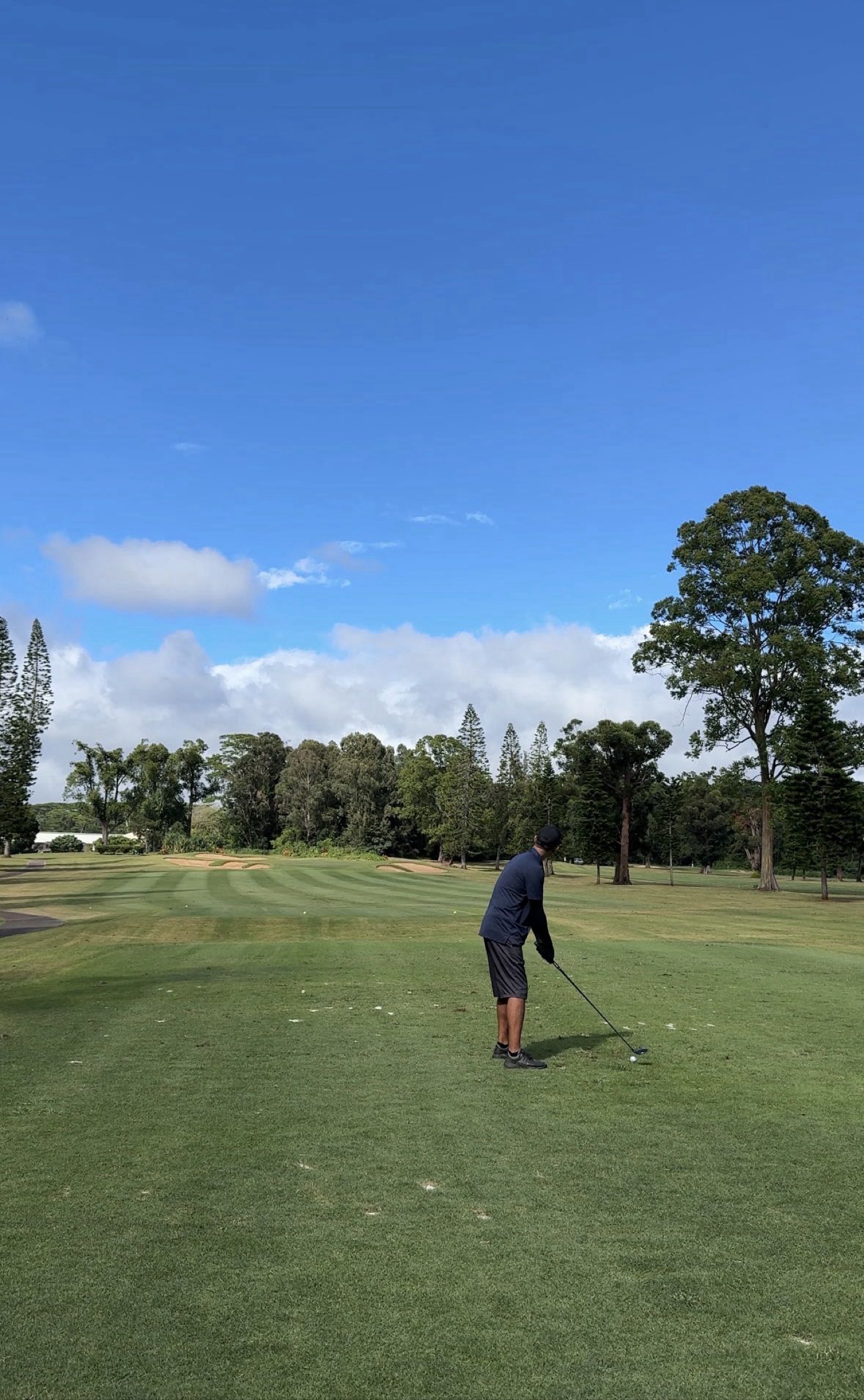 Golfer photo from a round at Leilehua Golf Course in Wahiawa, Hawaii