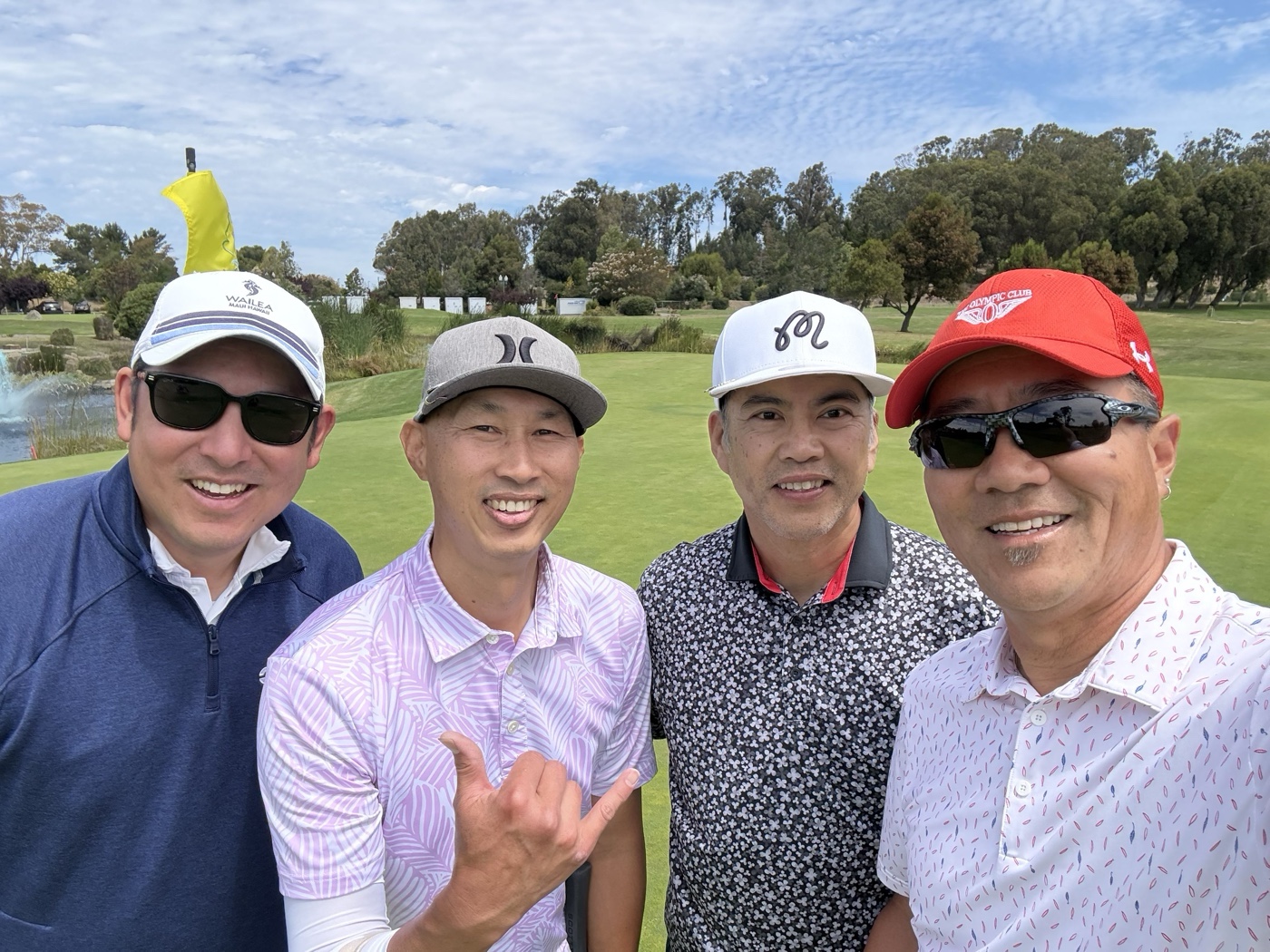 Golfer photo from a round at Poplar Creek Golf Course in San Mateo, California