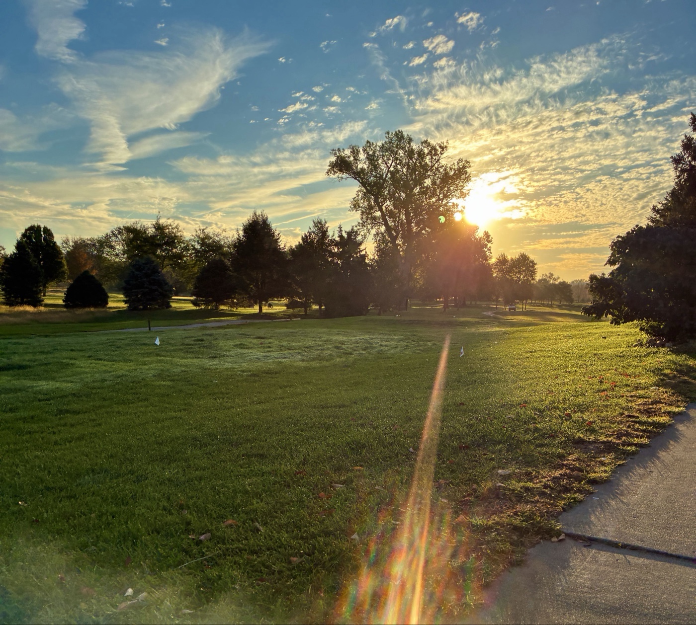 Golfer photo from a round at Dodge Riverside Golf Club in Council Bluffs, Iowa