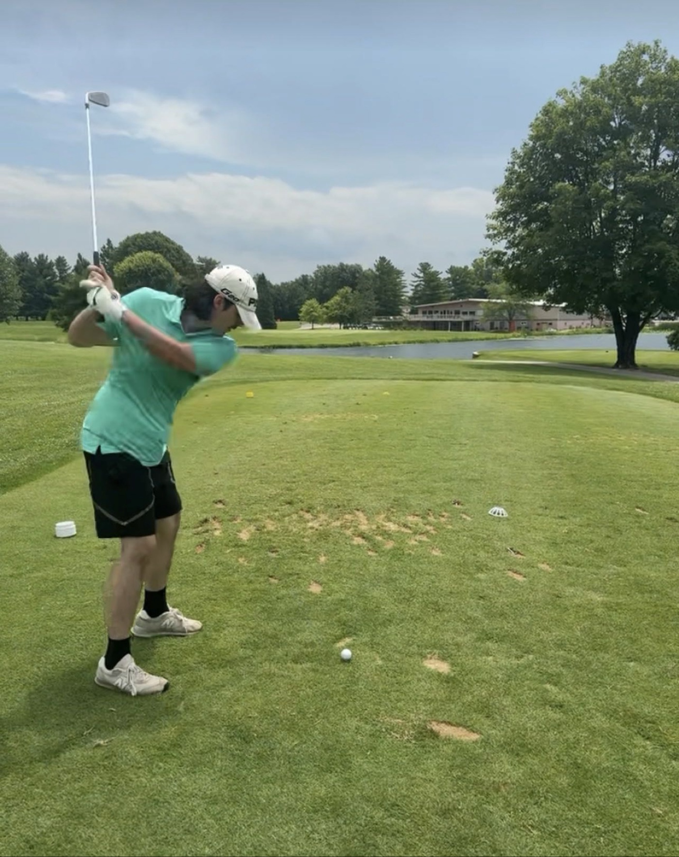 Golfer photo from a round at Quail Meadows Golf Course in Washington, Illinois