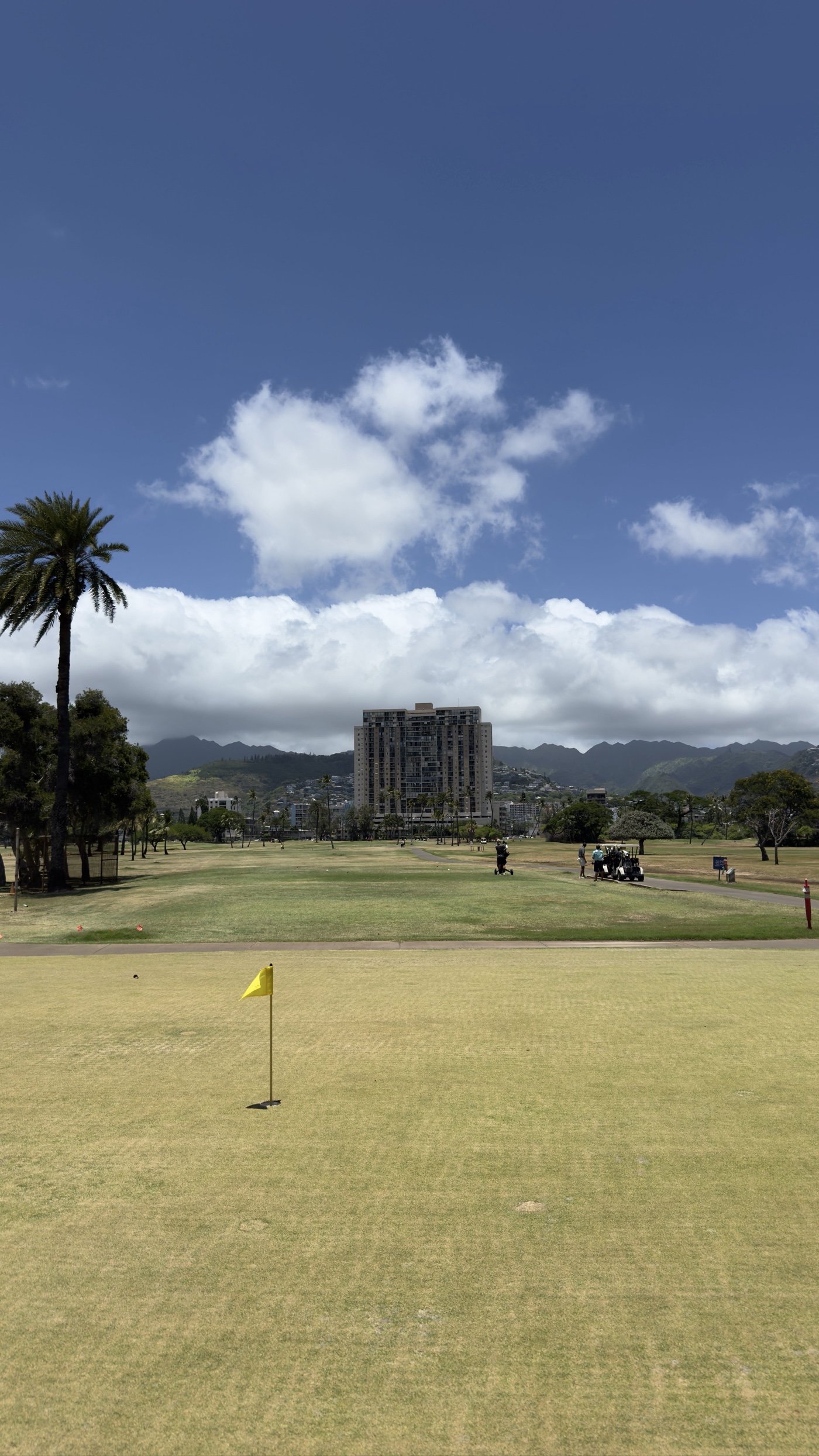Golfer photo from a round at Ala Wai Golf Course in Honolulu, Hawaii