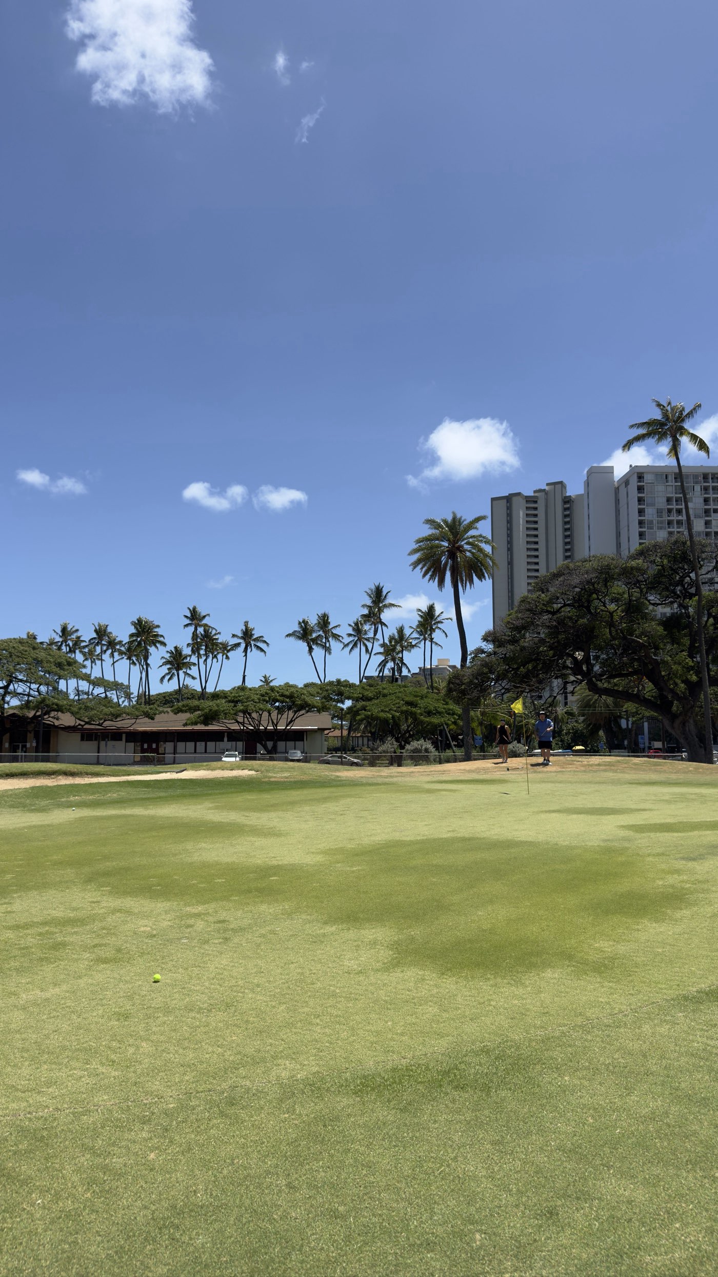 Golfer photo from a round at Ala Wai Golf Course in Honolulu, Hawaii