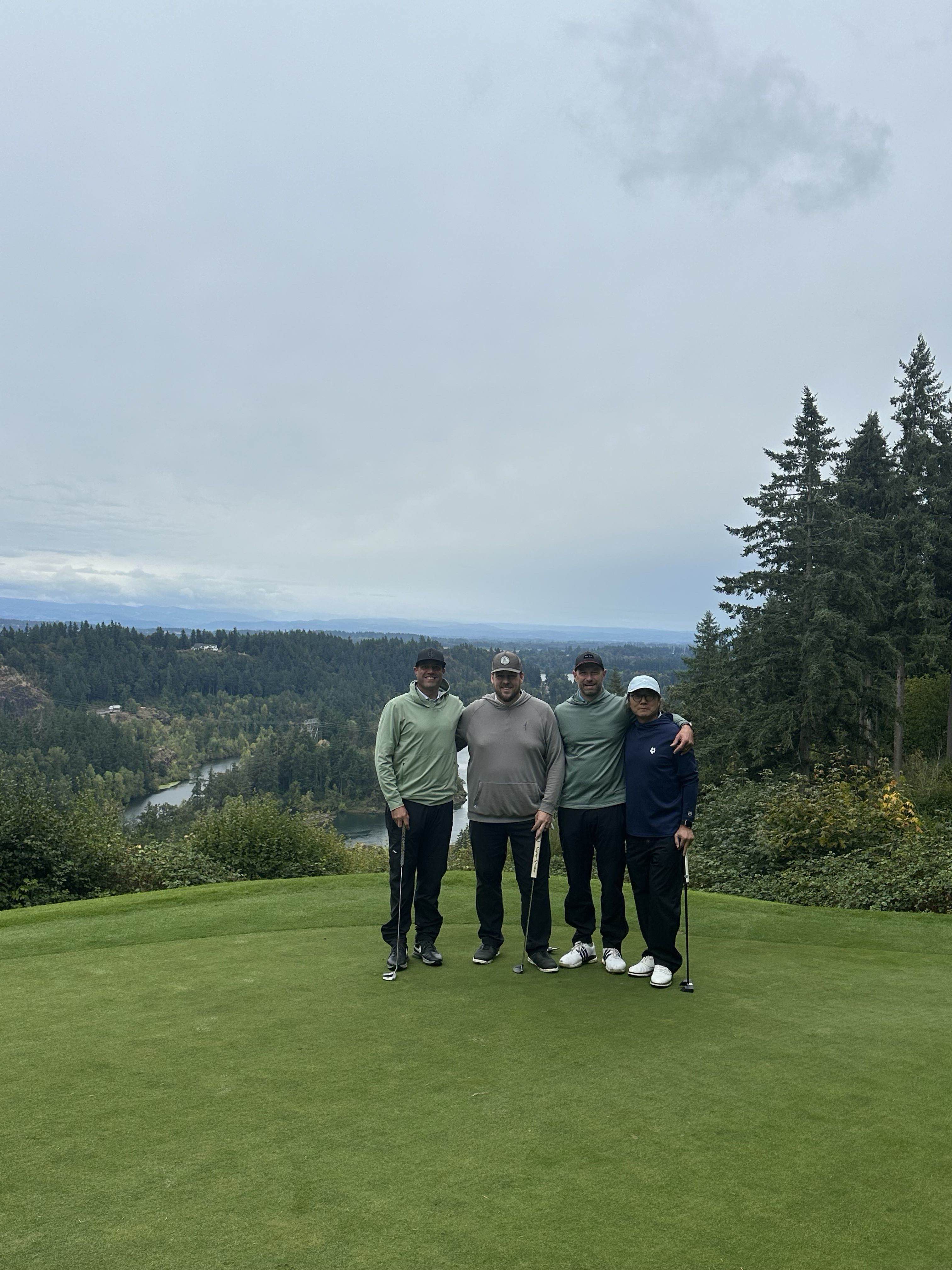 Golfer photo from a round at Oregon Golf Club in West Linn, Oregon