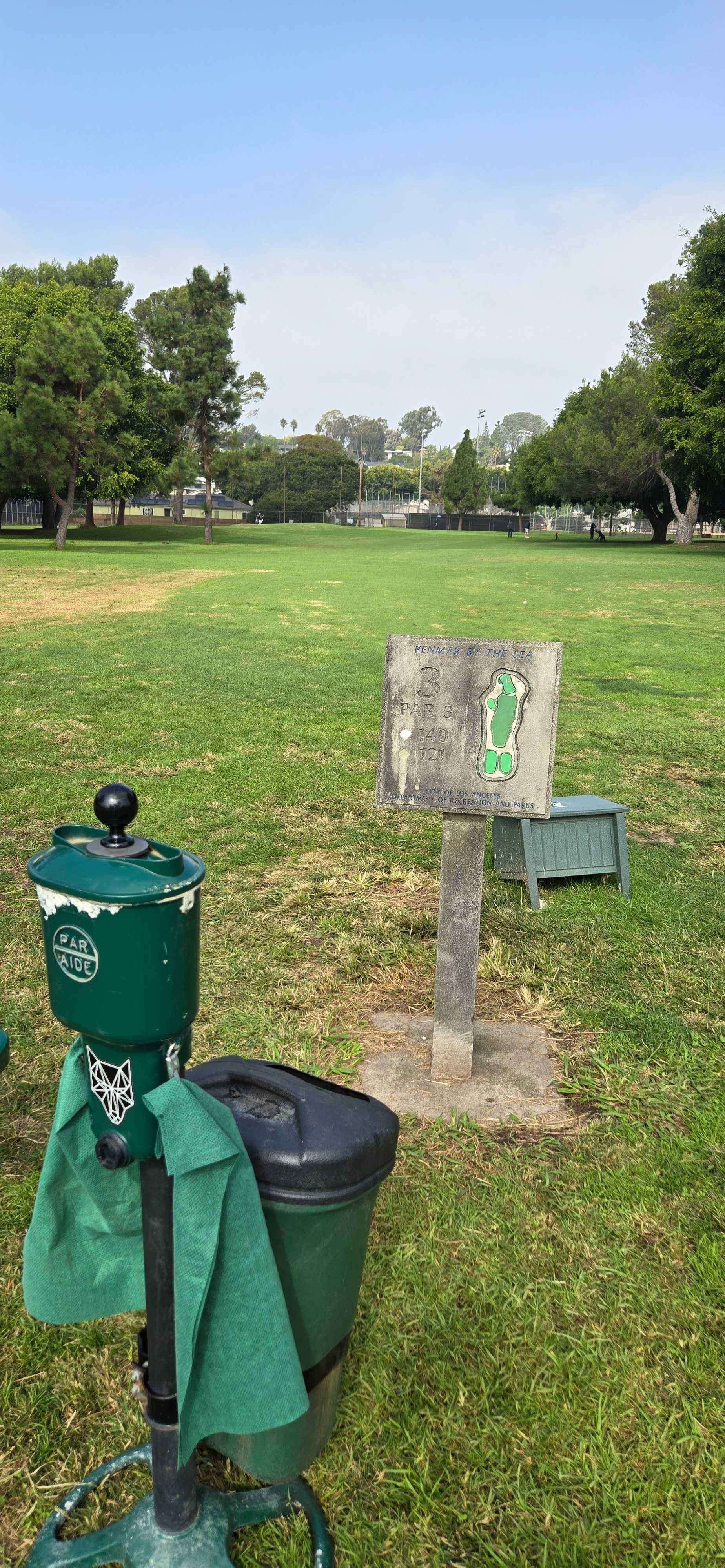 Golfer photo from a round at Penmar Golf Course in Venice, California
