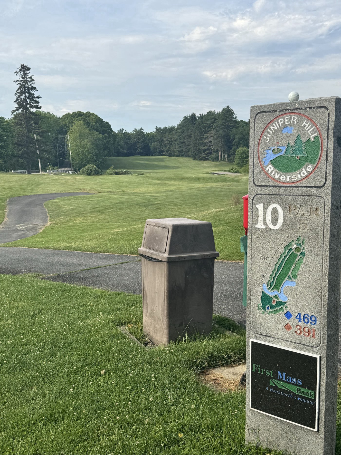 Golfer photo from a round at Riverside - Juniper Hill Golf Course in Northborough, Massachusetts