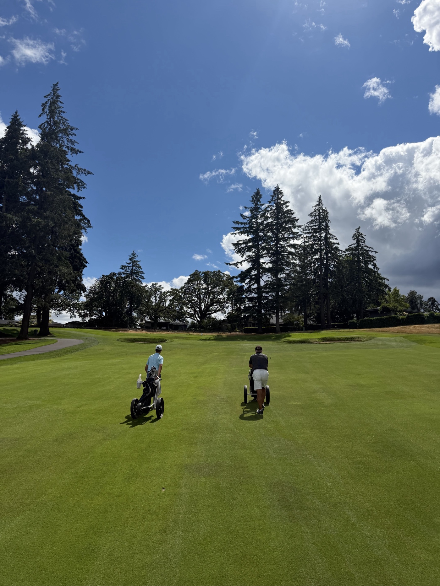 Golfer photo from a round at Oswego Lake Country Club in Lake Oswego, Oregon