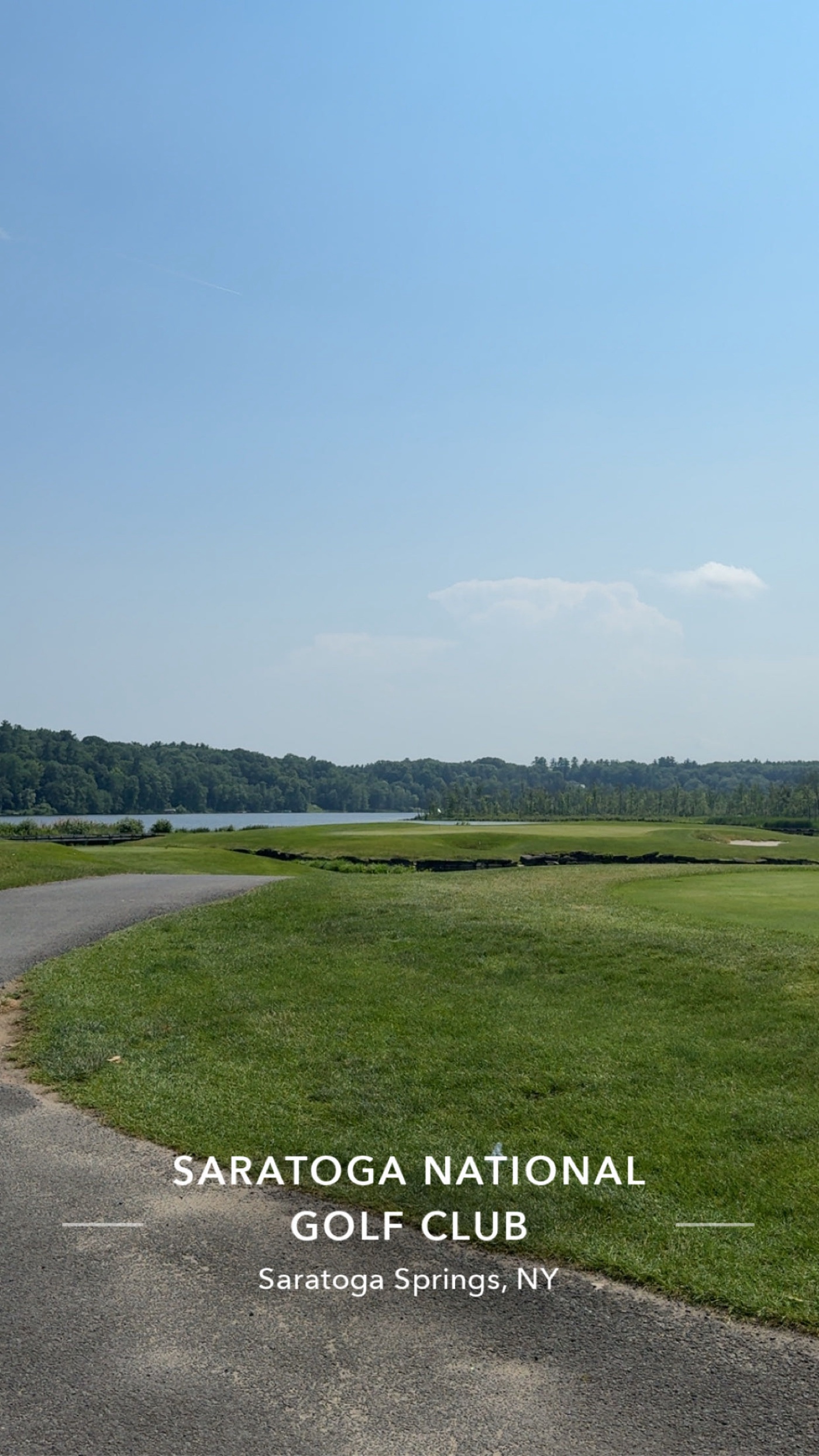 Golfer photo from a round at Saratoga National Golf Club in Saratoga Springs, New York