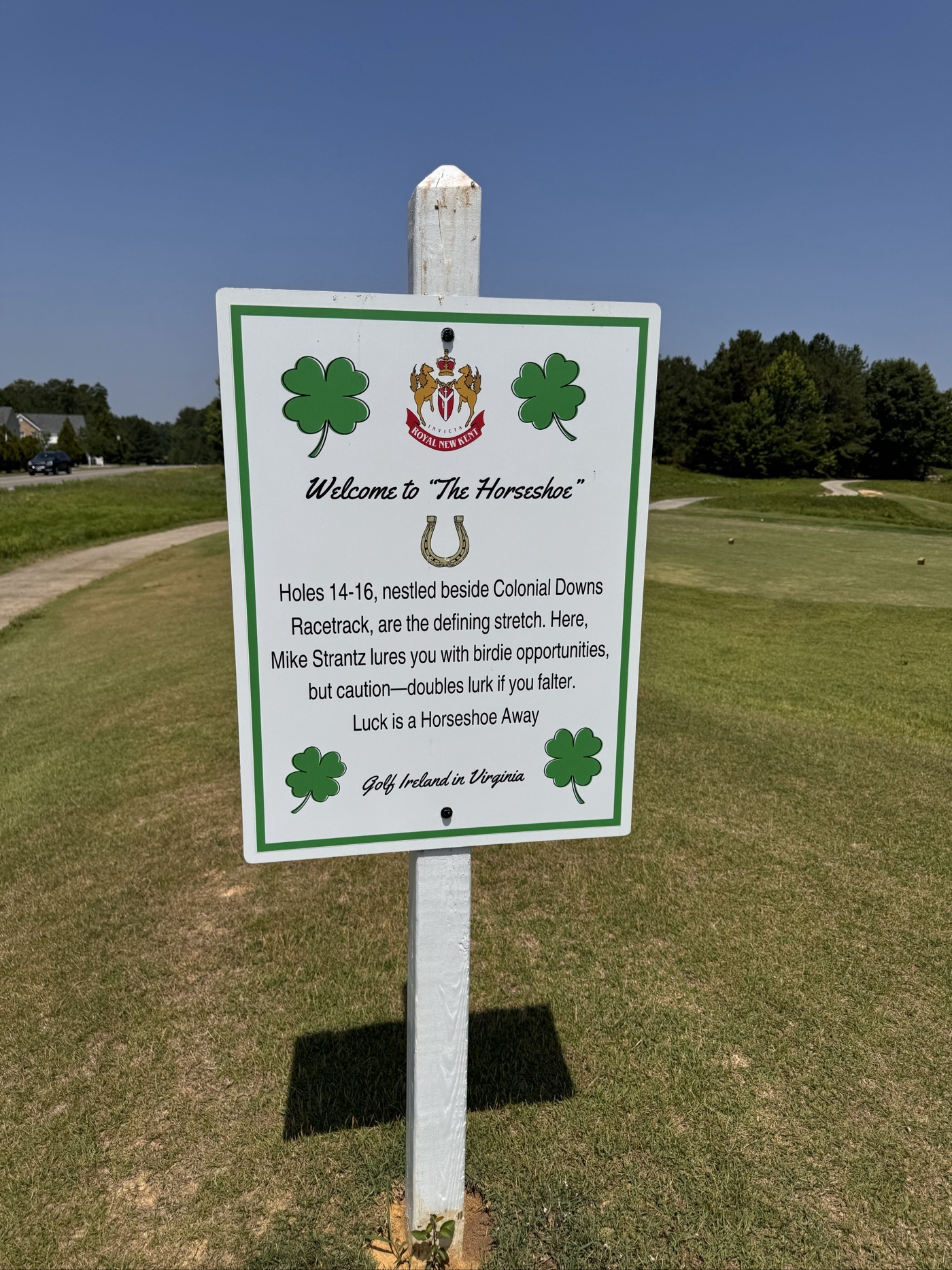 Golfer photo from a round at Royal New Kent Golf Club in Providence Forge, Virginia