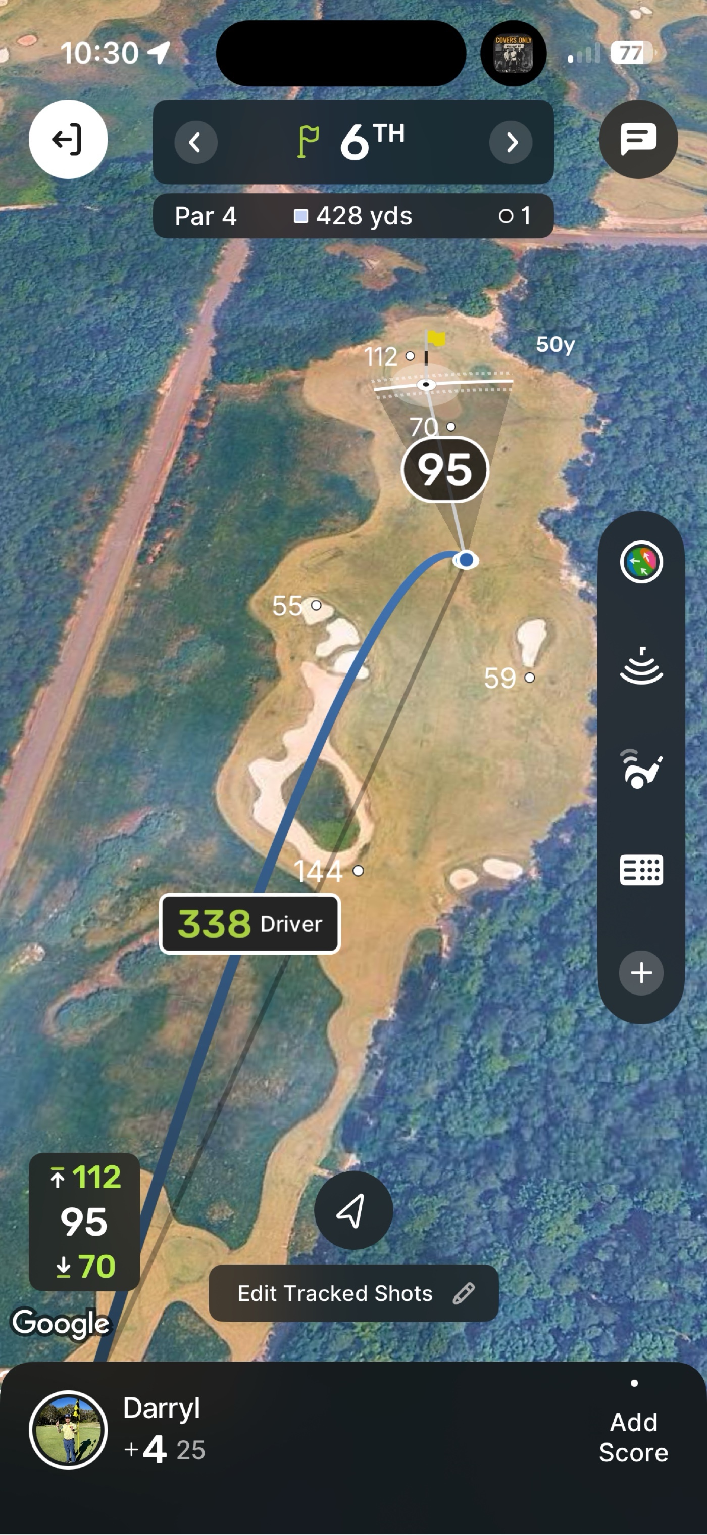 Golfer photo from a round at Royal New Kent Golf Club in Providence Forge, Virginia