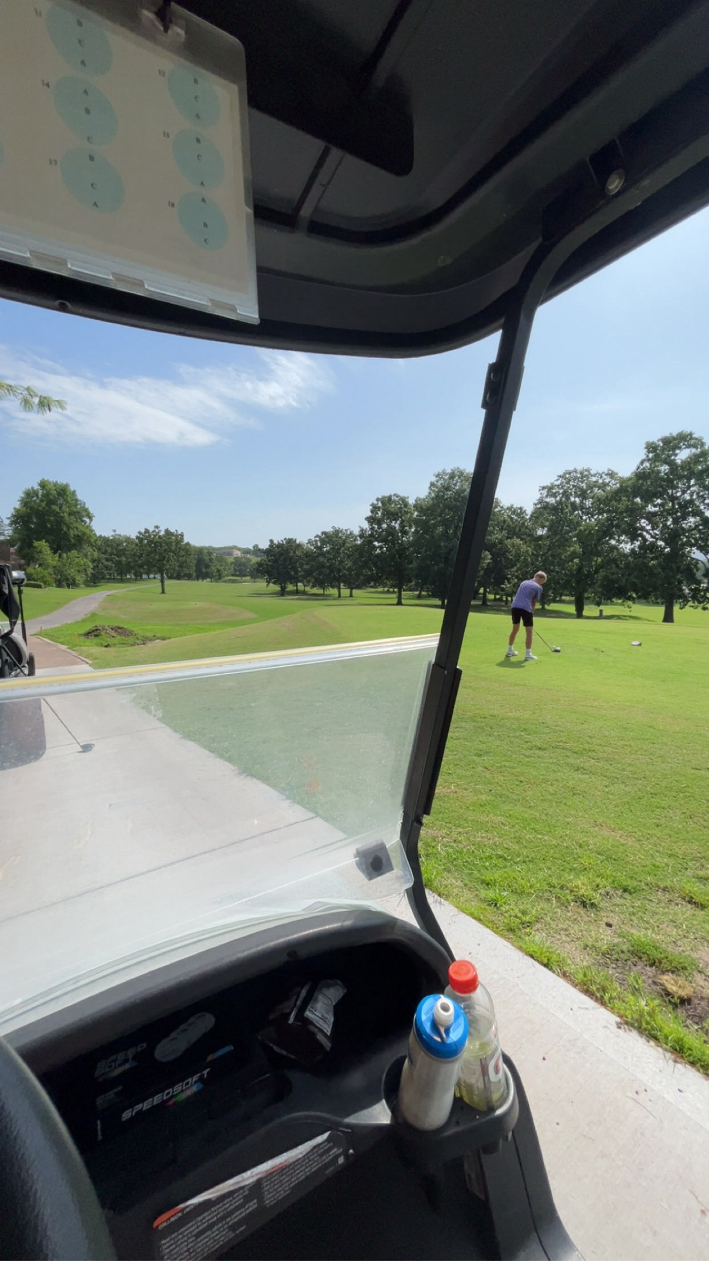 Golfer photo from a round at Pointe Royale Country Club in Branson, Missouri